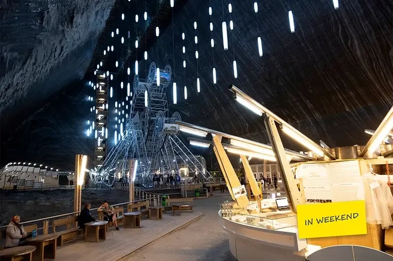 Salina Turda - Mina de sare transformată într-o atracție turistică unică